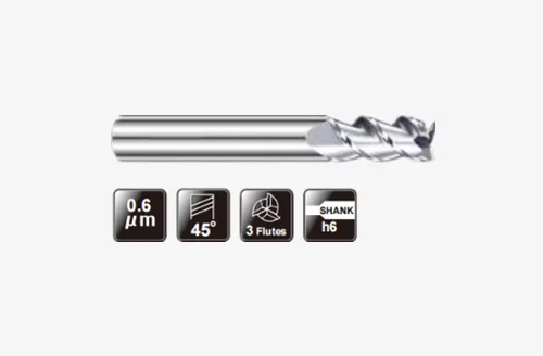 铝用长柄立铣刀3FLUTES-龙星刀具