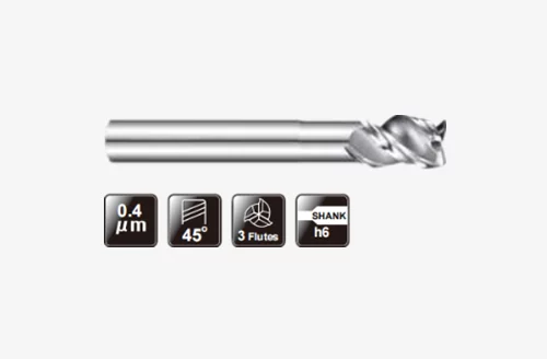 高效能铝用圆鼻立铣刀3FLUTES-龙星刀具